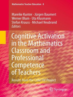 cover image of Cognitive Activation in the Mathematics Classroom and Professional Competence of Teachers